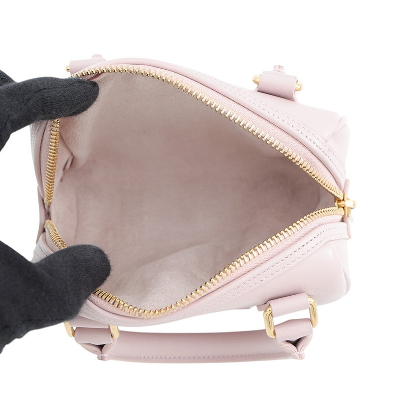 セリーヌ ハンドバッグ キュイルトリオンフ ミニ ボストン スムースカーフレザー 10P043ESM CELINE 2way