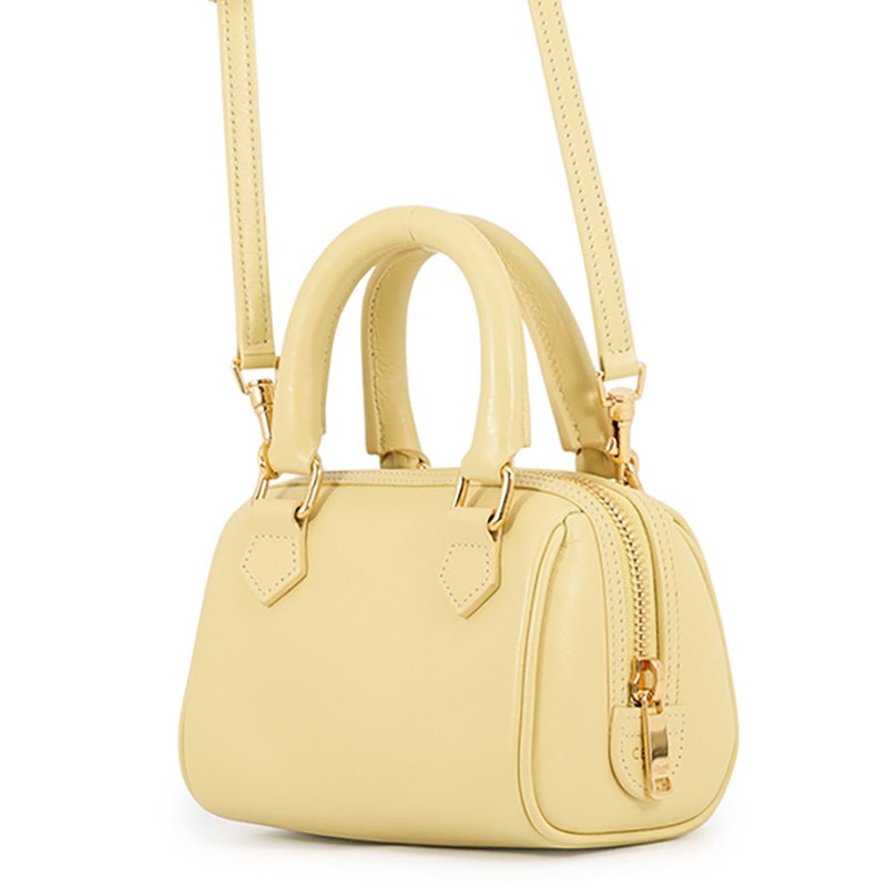 セリーヌ ハンドバッグ キュイルトリオンフ ミニ ボストン スムースカーフレザー 10P043ESM CELINE 2way