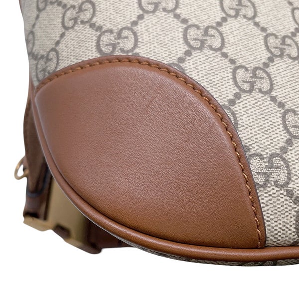 グッチ ボディバッグ GGエンブレム ミディアム PVC/レザー 821162 GUCCI