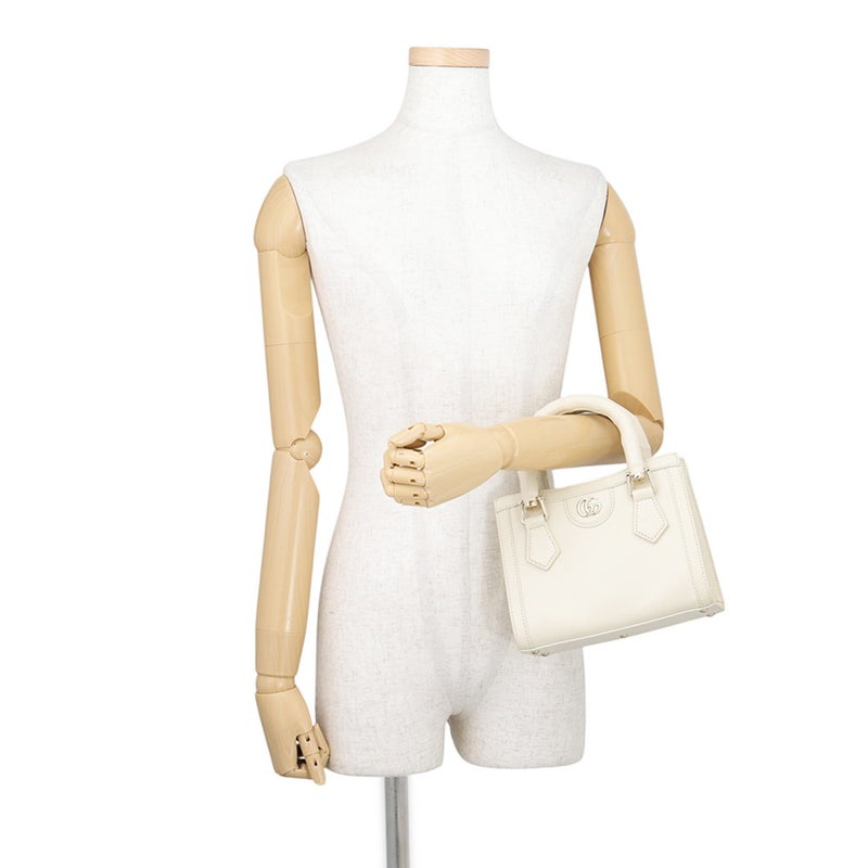 グッチ ハンドバッグ ダイアナ レザー 828356 GUCCI 2wayショルダーバッグ