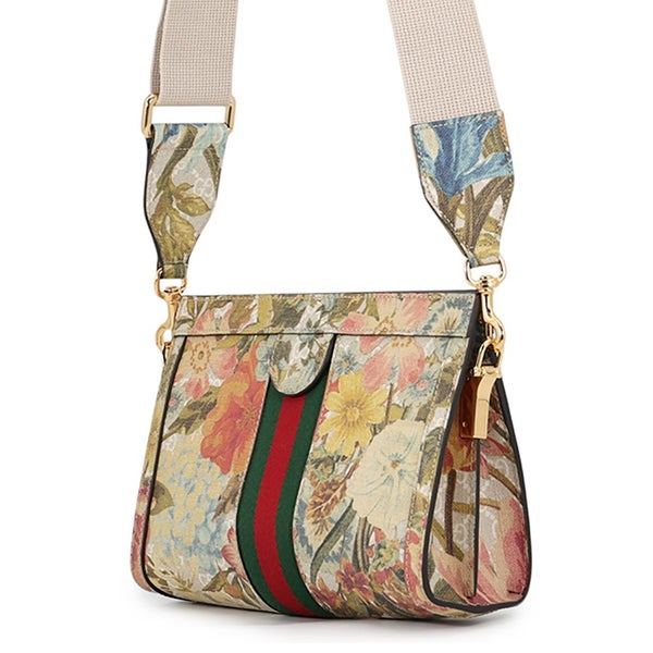 グッチ ショルダーバッグ オフィディア フローラ PVC/キャンバス 702200 GUCCI 2way