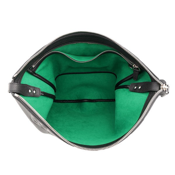 グッチ ショルダーバッグ ジャンボGG シェリーライン レザー 801887 GUCCI 黒