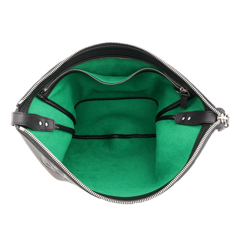 グッチ ショルダーバッグ ジャンボGG シェリーライン レザー 801887 GUCCI 黒