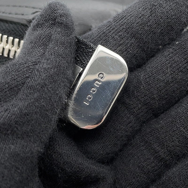 グッチ ショルダーバッグ ジャンボGG シェリーライン レザー 801887 GUCCI 黒