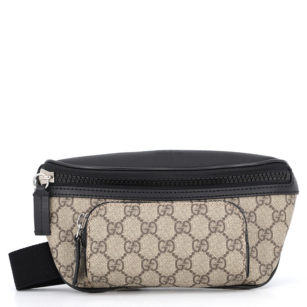 グッチ ボディバッグ GGスプリーム 779877 GUCCI ウエストバッグ 黒