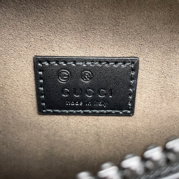 グッチ ボディバッグ GGスプリーム 779877 GUCCI ウエストバッグ 黒 アウトレット品