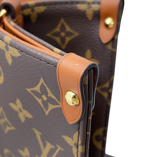 ルイヴィトン トートバッグ モノグラム オンザゴー・オーガナイザー M14235 LOUIS VUITTON 2wayショルダー