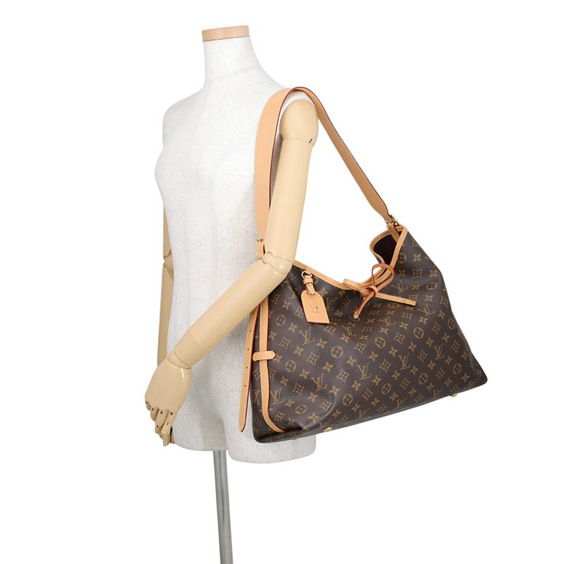ルイヴィトン ショルダーバッグ モノグラム キャリーオール NM MM M46197 LOUIS VUITTON ポーチ付き