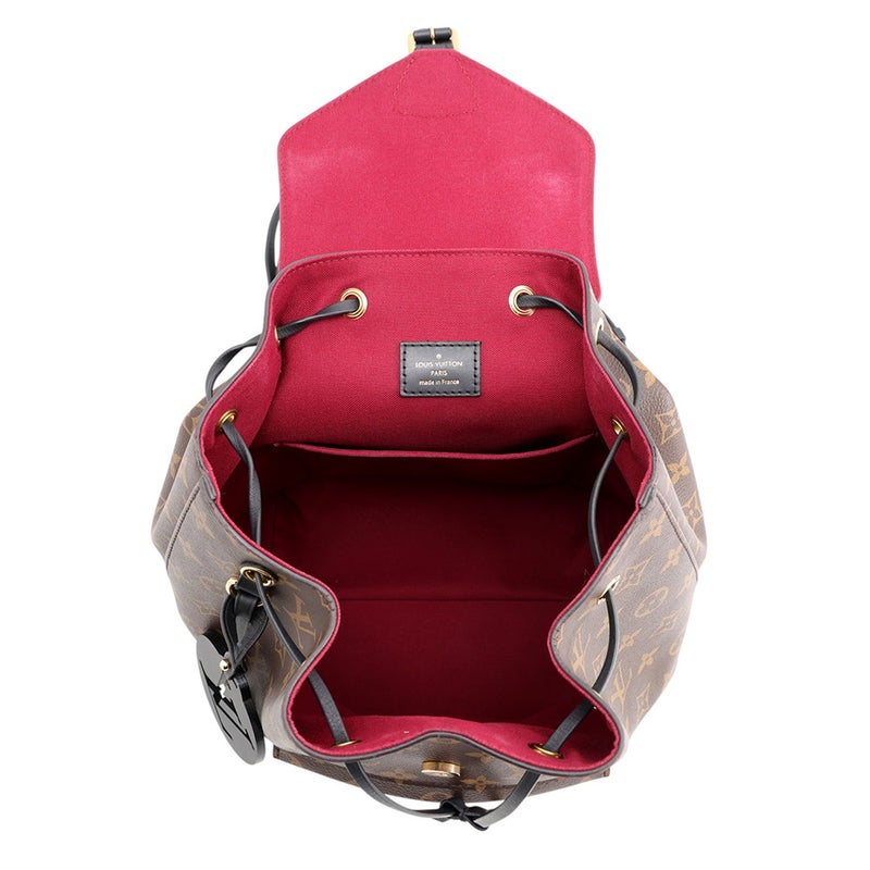 ルイヴィトン リュック モノグラム モンスリ NM PM M45515 LOUIS VUITTON ヴィトン リュックサック バッグ ブラック 黒
