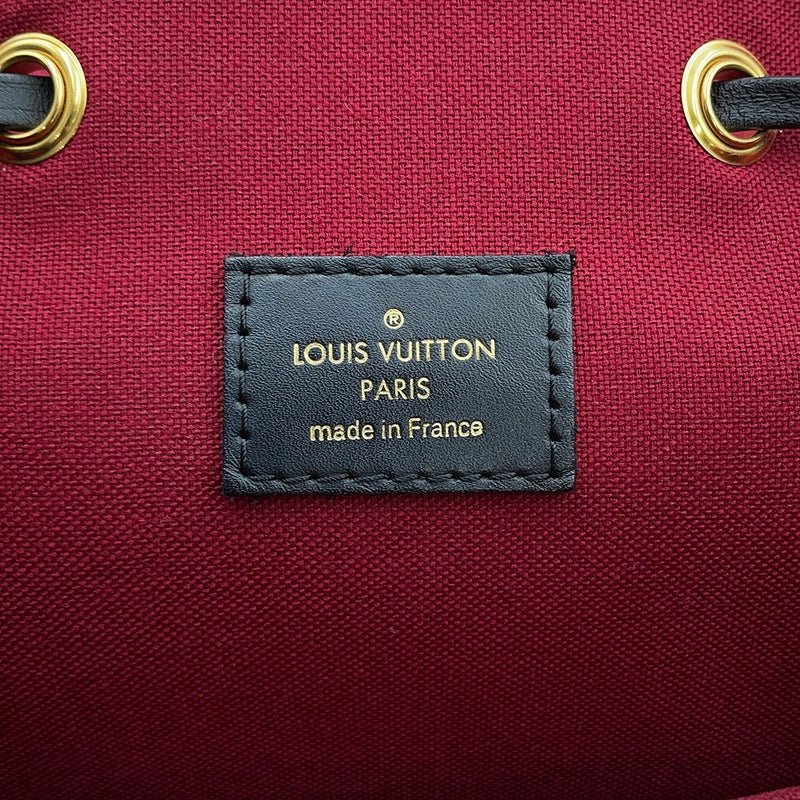 ルイヴィトン リュック モノグラム モンスリ NM PM M45515 LOUIS VUITTON ヴィトン リュックサック バッグ ブラック 黒