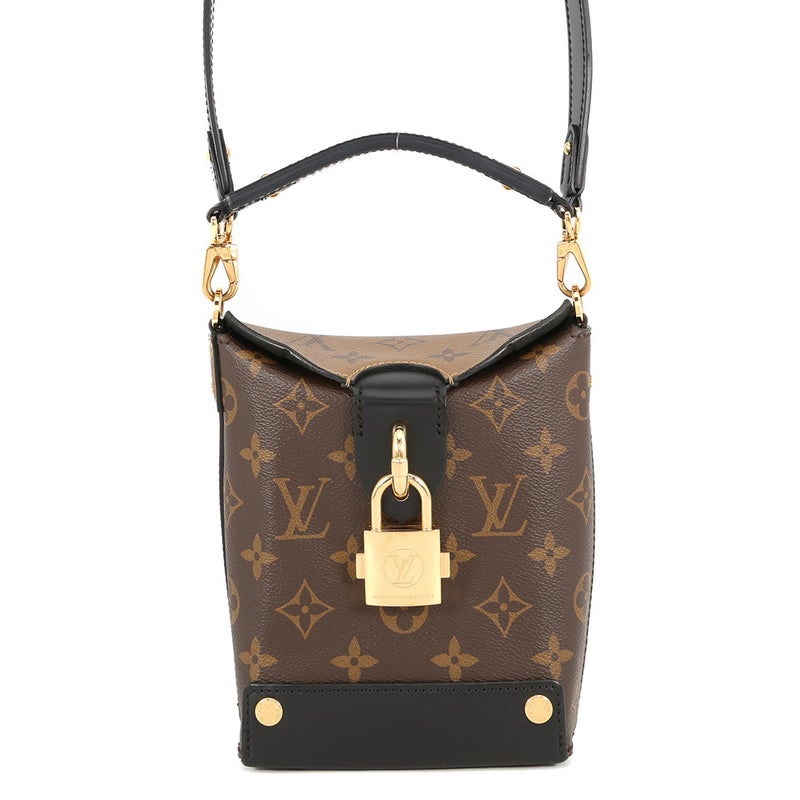 ルイヴィトン ハンドバッグ モノグラム・リバース ベントー・ボックス BB M43518 LOUIS VUITTON 2wayショルダーバッグ