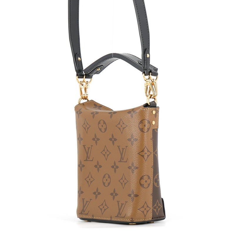 ルイヴィトン ハンドバッグ モノグラム・リバース ベントー・ボックス BB M43518 LOUIS VUITTON 2wayショルダーバッグ