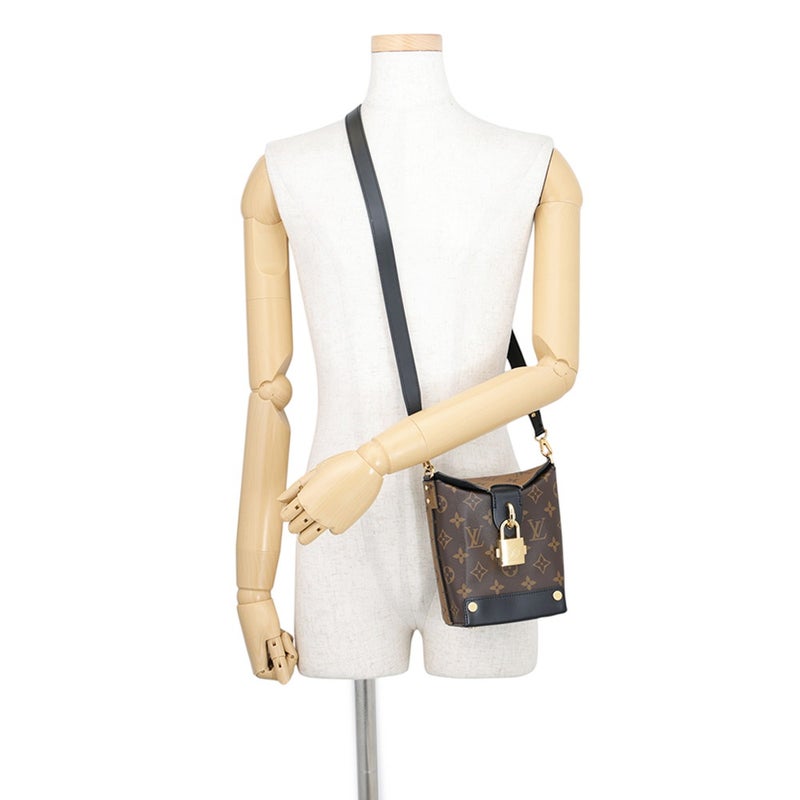 ルイヴィトン ハンドバッグ モノグラム・リバース ベントー・ボックス BB M43518 LOUIS VUITTON 2wayショルダーバッグ