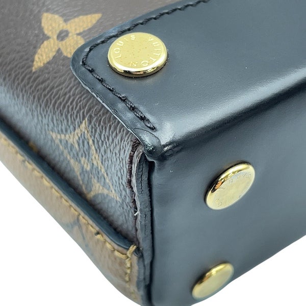 ルイヴィトン ハンドバッグ モノグラム・リバース ベントー・ボックス BB M43518 LOUIS VUITTON 2wayショルダーバッグ