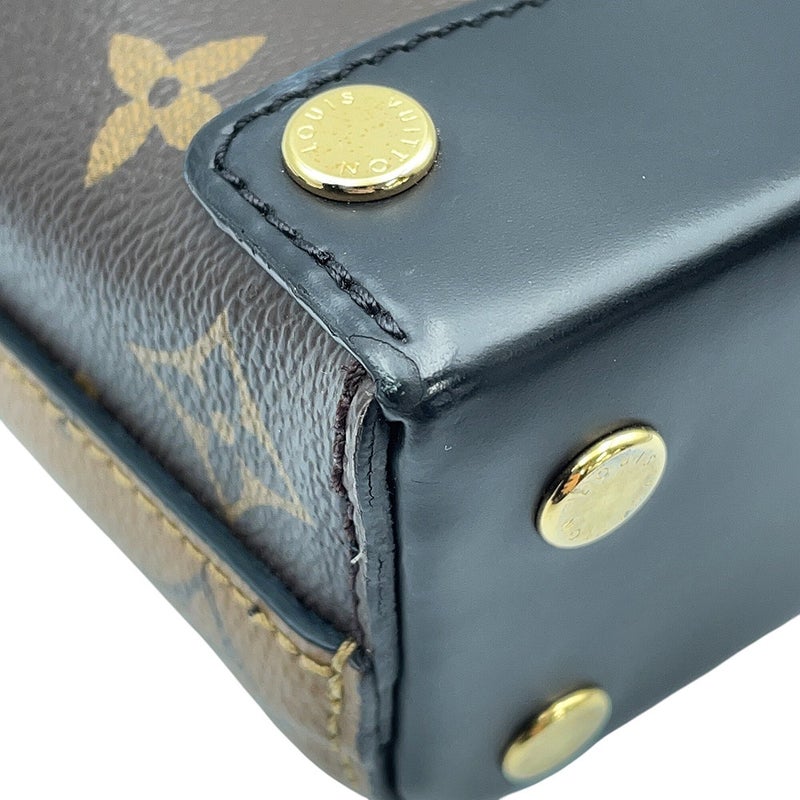 ルイヴィトン ハンドバッグ モノグラム・リバース ベントー・ボックス BB M43518 LOUIS VUITTON 2wayショルダーバッグ