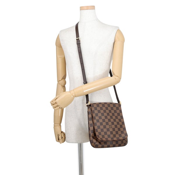 ルイヴィトン ショルダーバッグ ダミエ・エベヌ ミュゼット・サルサ ロング N51300 LOUIS VUITTON ヴィトン バッグ