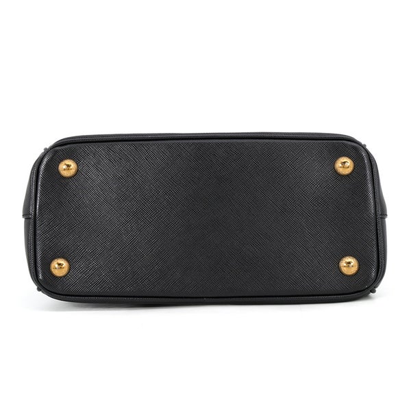 プラダ ハンドバッグ ガレリア スモール サフィアーノレザー 1BA896 PRADA 2wayショルダーバッグ 黒