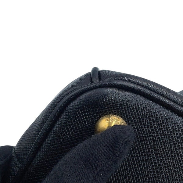 プラダ ハンドバッグ ガレリア スモール サフィアーノレザー 1BA896 PRADA 2wayショルダーバッグ 黒
