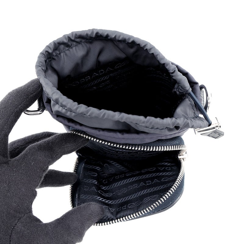 プラダ ショルダーバッグ Re-Nylon スマートフォンケース ナイロン レザー 2ZH155 PRADA