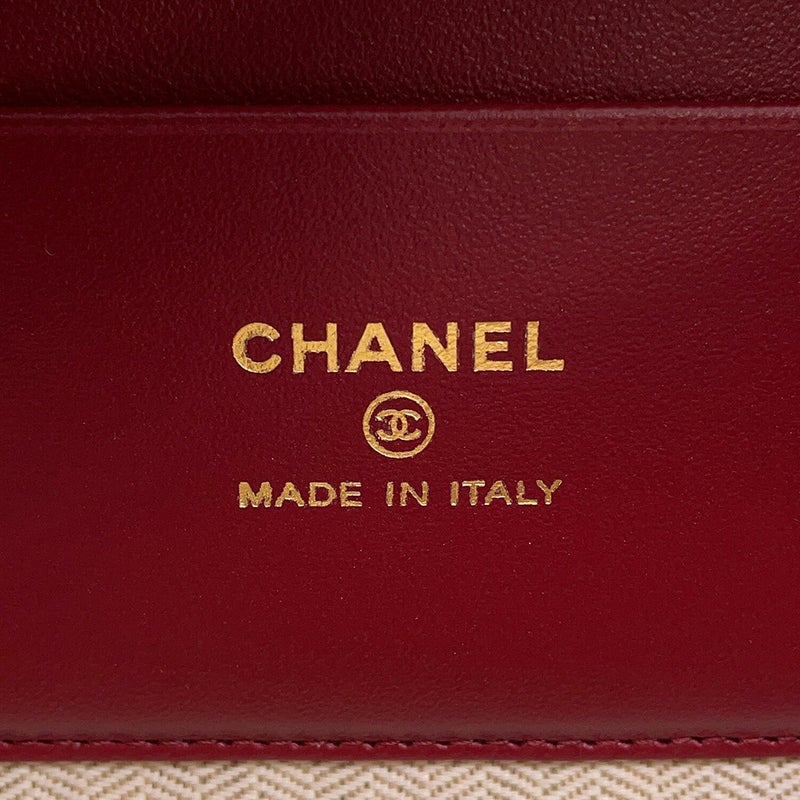 シャネル チェーンショルダーバッグ ラージ ヴァニティケース ココマーク カーフスキン AP5347 CHANEL バニティ 黒