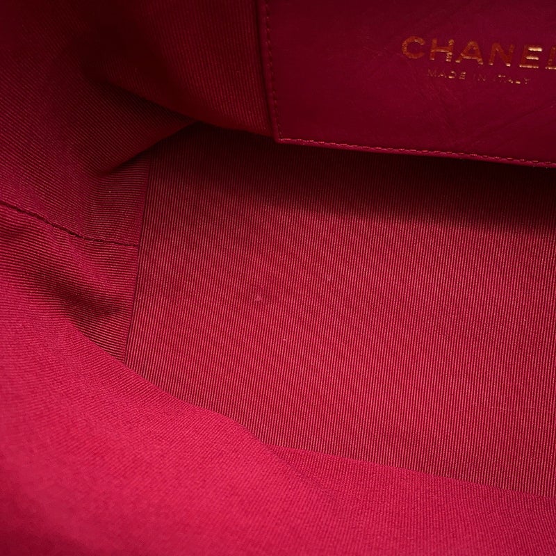 シャネル リュック ココマーク マトラッセ バックパック ドローストリング ダブルポケット カーフスキン AS4342 CHANEL 黒