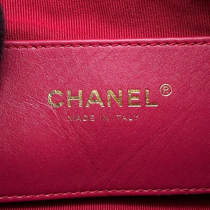 シャネル リュック ココマーク マトラッセ バックパック ドローストリング ダブルポケット カーフスキン AS4342 CHANEL 黒