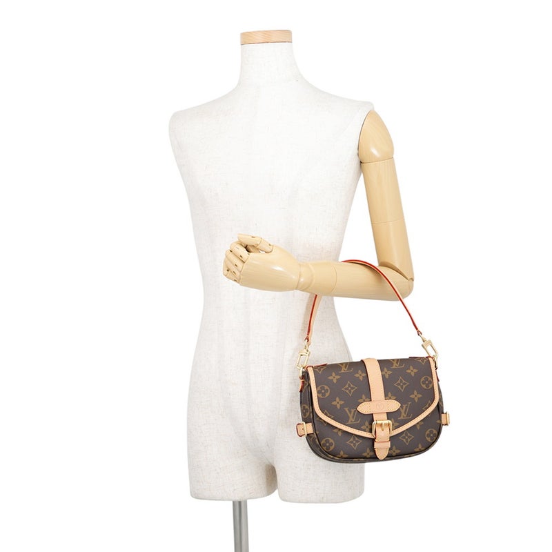 ルイヴィトン ハンドバッグ モノグラム ソミュールBB M46740 LOUIS VUITTON 2wayショルダーバッグ