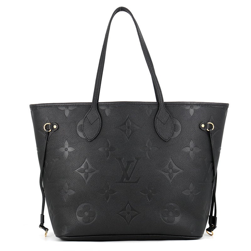 ルイヴィトン トートバッグ モノグラム・アンプラント ネヴァーフル MM M45685 LOUIS VUITTON 黒 ブラック