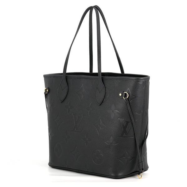 ルイヴィトン トートバッグ モノグラム・アンプラント ネヴァーフル MM M45685 LOUIS VUITTON 黒 ブラック