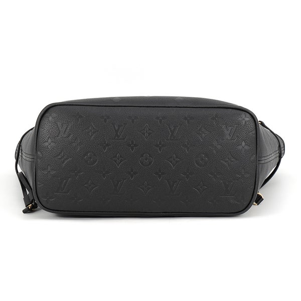 ルイヴィトン トートバッグ モノグラム・アンプラント ネヴァーフル MM M45685 LOUIS VUITTON 黒 ブラック