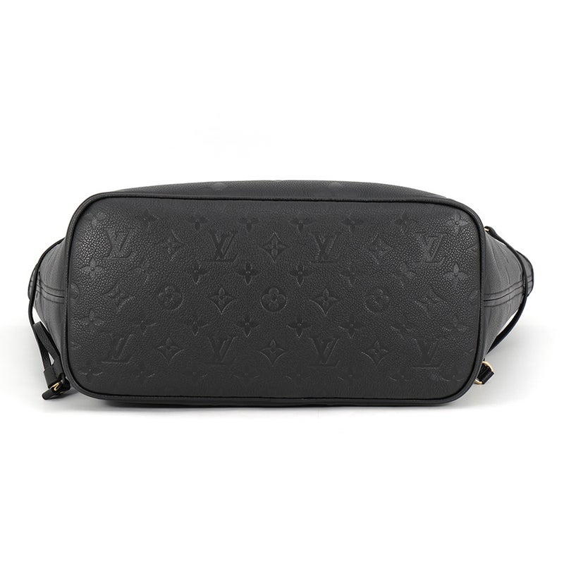 ルイヴィトン トートバッグ モノグラム・アンプラント ネヴァーフル MM M45685 LOUIS VUITTON 黒 ブラック
