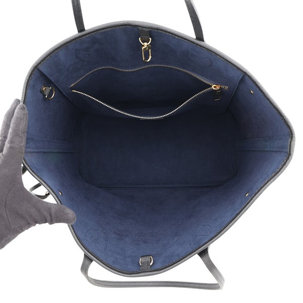 ルイヴィトン トートバッグ モノグラム・アンプラント ネヴァーフル MM M45685 LOUIS VUITTON 黒 ブラック