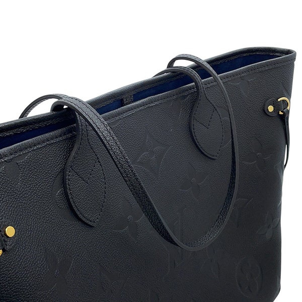 ルイヴィトン トートバッグ モノグラム・アンプラント ネヴァーフル MM M45685 LOUIS VUITTON 黒 ブラック