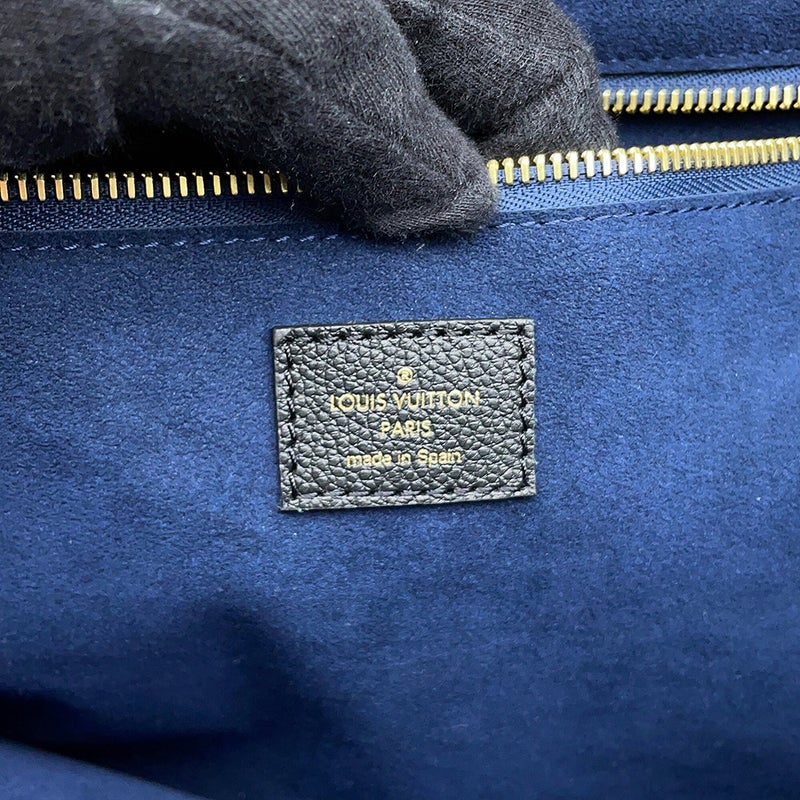 ルイヴィトン トートバッグ モノグラム・アンプラント ネヴァーフル MM M45685 LOUIS VUITTON 黒 ブラック