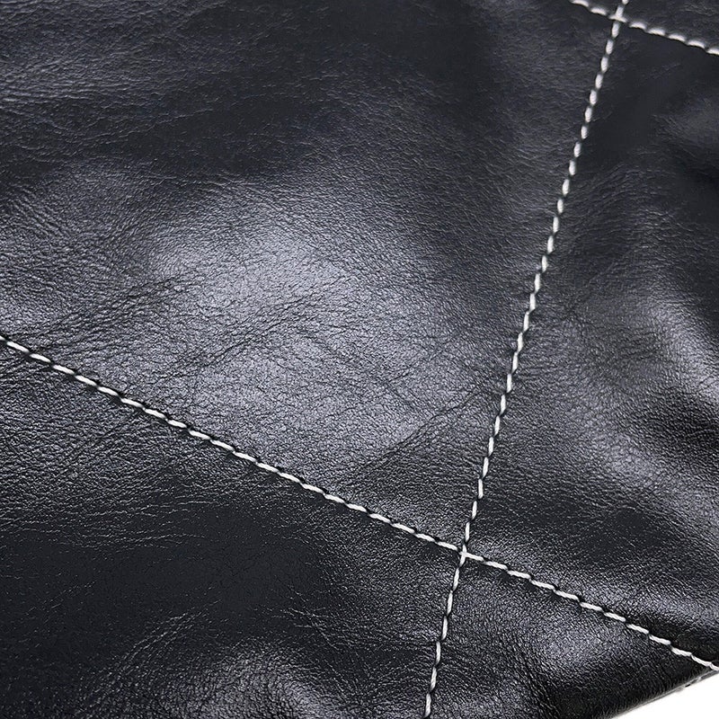 シャネル リュック シャネル22 ラージ シャイニーカーフレザー AS3313 CHANEL バックパック バッグ 黒