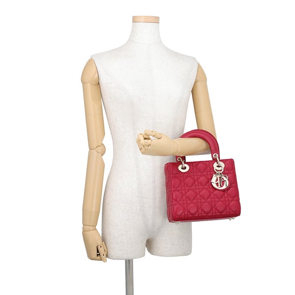 クリスチャン・ディオール ハンドバッグ レディディオール MY ABCDIOR カナージュ ラムスキン M0538OCAL Christian Dior 2way