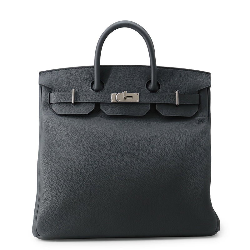 エルメス ハンドバッグ オータクロア40 グリミスティ/シルバー金具 トゴ W刻印 HERMES バッグ