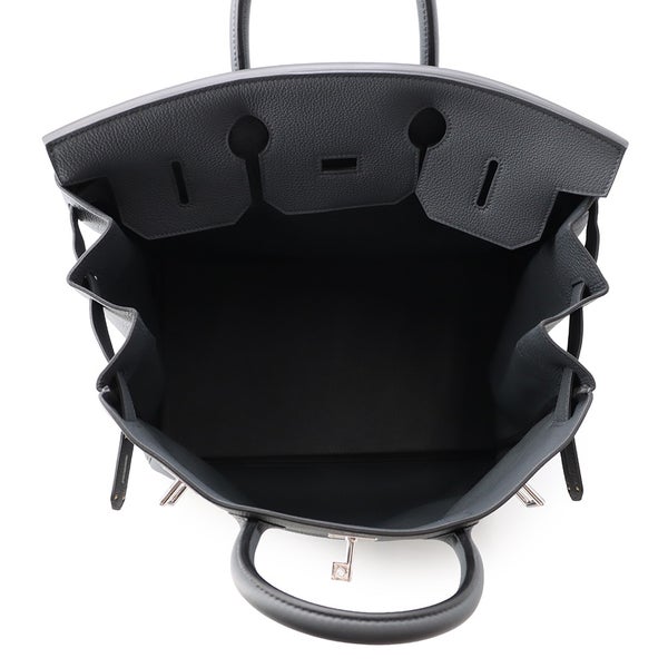 エルメス ハンドバッグ オータクロア40 グリミスティ/シルバー金具 トゴ W刻印 HERMES バッグ