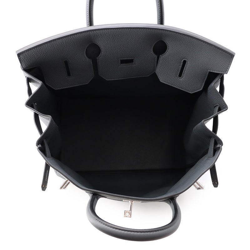 エルメス ハンドバッグ オータクロア40 グリミスティ/シルバー金具 トゴ W刻印 HERMES バッグ