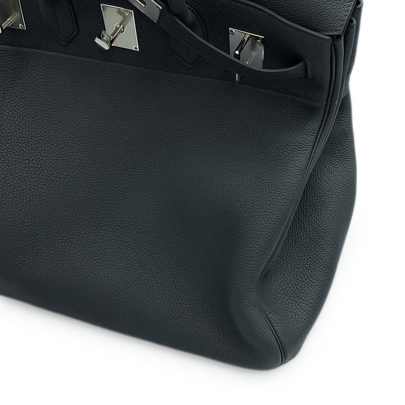 エルメス ハンドバッグ オータクロア40 グリミスティ/シルバー金具 トゴ W刻印 HERMES バッグ