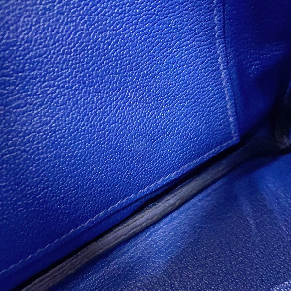エルメス バーキン25 ブルーロワイヤル/ゴールド金具 トゴ U刻印 HERMES Birkin ハンドバッグ