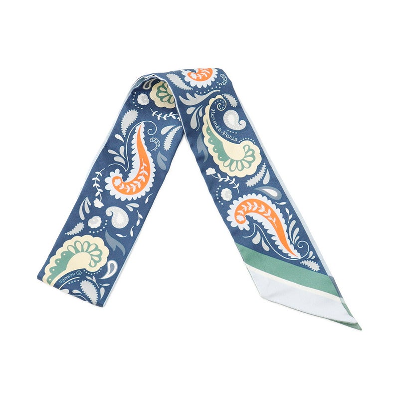 エルメス スカーフ ツイリー チーター・バンダナ GUEPARDS BANDANA HERMES シルクツイル 2024年秋冬