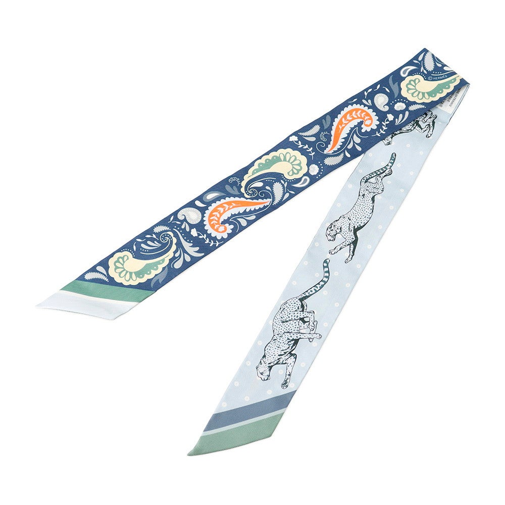 エルメス スカーフ ツイリー チーター・バンダナ GUEPARDS BANDANA