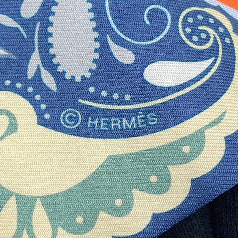 エルメス スカーフ ツイリー チーター・バンダナ GUEPARDS BANDANA HERMES シルクツイル 2024年秋冬