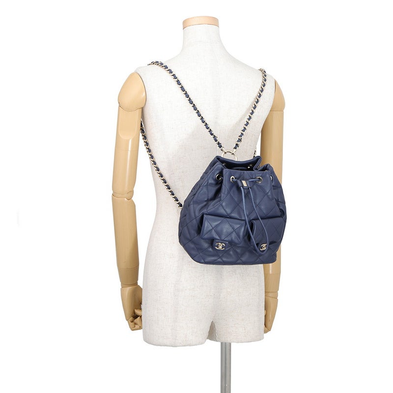シャネル リュック ココマーク マトラッセ バックパック カーフレザー AS4342 CHANEL バッグ
