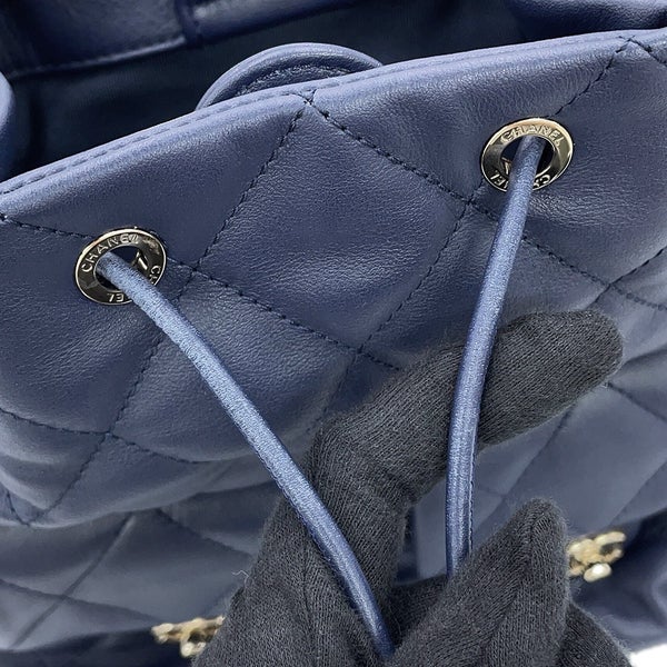 シャネル リュック ココマーク マトラッセ バックパック カーフレザー AS4342 CHANEL バッグ