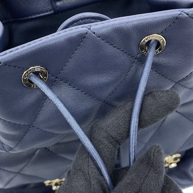 シャネル リュック ココマーク マトラッセ バックパック カーフレザー AS4342 CHANEL バッグ