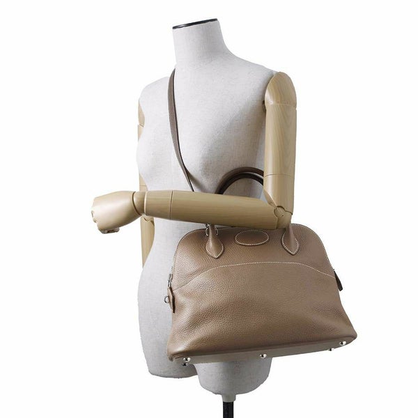 エルメス ハンドバッグ ボリード31 エトゥープ/シルバー金具 トリヨンクレマンス A刻印 HERMES Bolide 2way