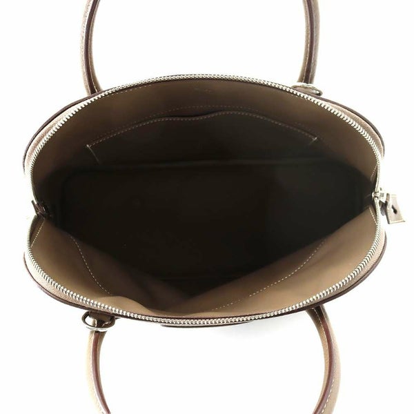 エルメス ハンドバッグ ボリード31 エトゥープ/シルバー金具 トリヨンクレマンス A刻印 HERMES Bolide 2way