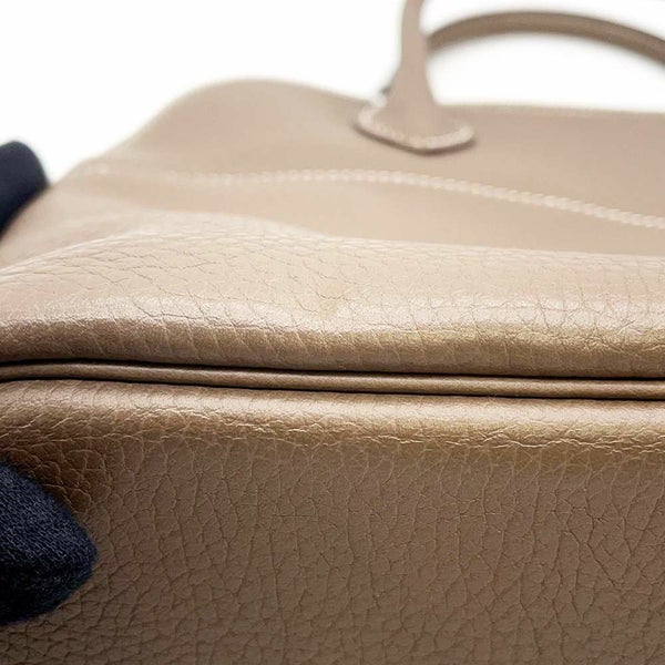 エルメス ハンドバッグ ボリード31 エトゥープ/シルバー金具 トリヨンクレマンス A刻印 HERMES Bolide 2way
